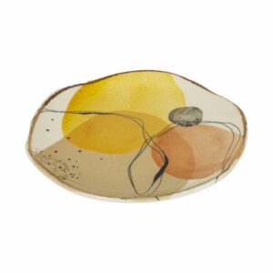 Plato Postre Euritmia Rose CORONA 19.8 Cm