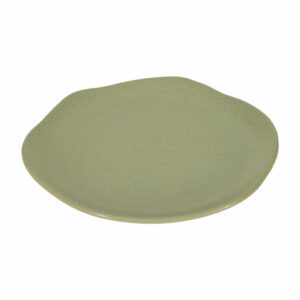 Plato Postre Olivo Concreto CORONA 19.8 Cm
