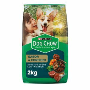 Alimento Para Perros Adultos Todos Los Tamaños Sabor A Cordero PURINA DOG CHOW 2 Kg