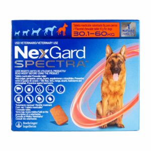 Antiparasitario Para Perros En Tableta Masticable Extra Large NEXGARD SPECTRA 8 G
