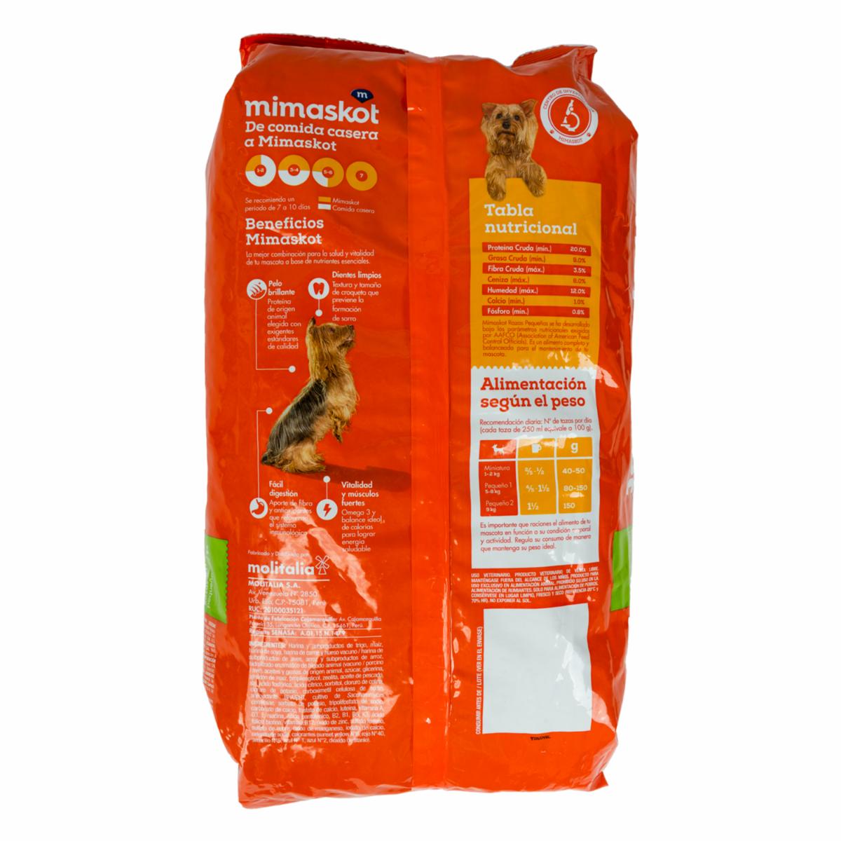 Alimento Para Perros Adultos MIMASKOT 2 Kg - Imagen 2