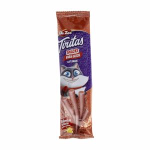Snack Para Gatos Salmon Grillado Tiritas DR. ZOO 40 G
