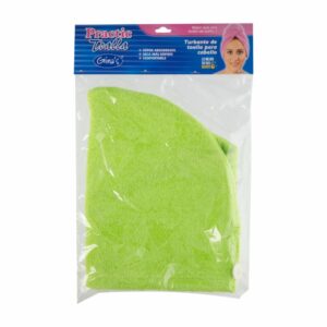Toalla Turbante Para Cabello Adulto GINA¦S 68X29 Cm