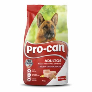 Alimento Para Perros Adultos Razas Medianas Y Grandes Original PRO-CAN 4 Kg