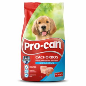 Alimento Para Perros Cachorros Razas Medianas Y Grandes Original PRO-CAN 8 Kg