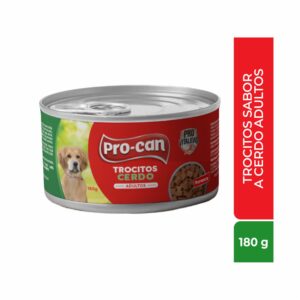 Alimento Húmedo Para Perros Adultos Cerdo PRO-CAN 180 G