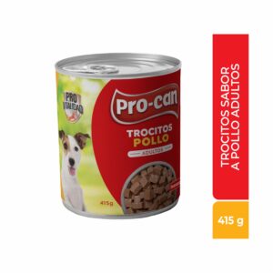 Alimento Húmedo Para Perros Adultos Pollo PRO-CAN 415 G
