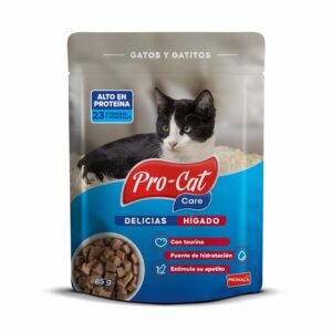 Alimento Para Gatos Delicias De Hígado PRO-CAT 85 G