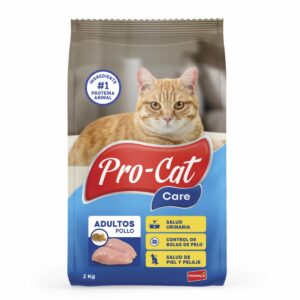 Alimento Para Gatos Adultos Sabor A Pollo PRO-CAT CARE 2000 G