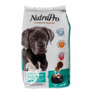 Alimento Para Perros Cachorro Raza Mediana Grande NUTRAPRO 2 Kg