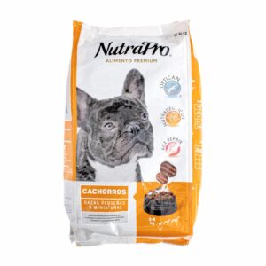 Alimento Para Perros Cachorros Raza Pequeña Y Mediana NUTRAPRO 2 Kg