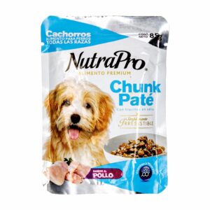 Alimento Húmedo Para Perros Pollo Cachorro NUTRAPRO 85 G