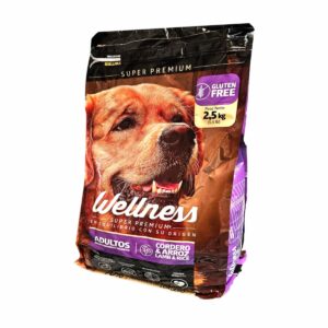 Alimento Para Perros Super Premiun Con Cordero Y Arroz Rmg WELLNESS 2500 G