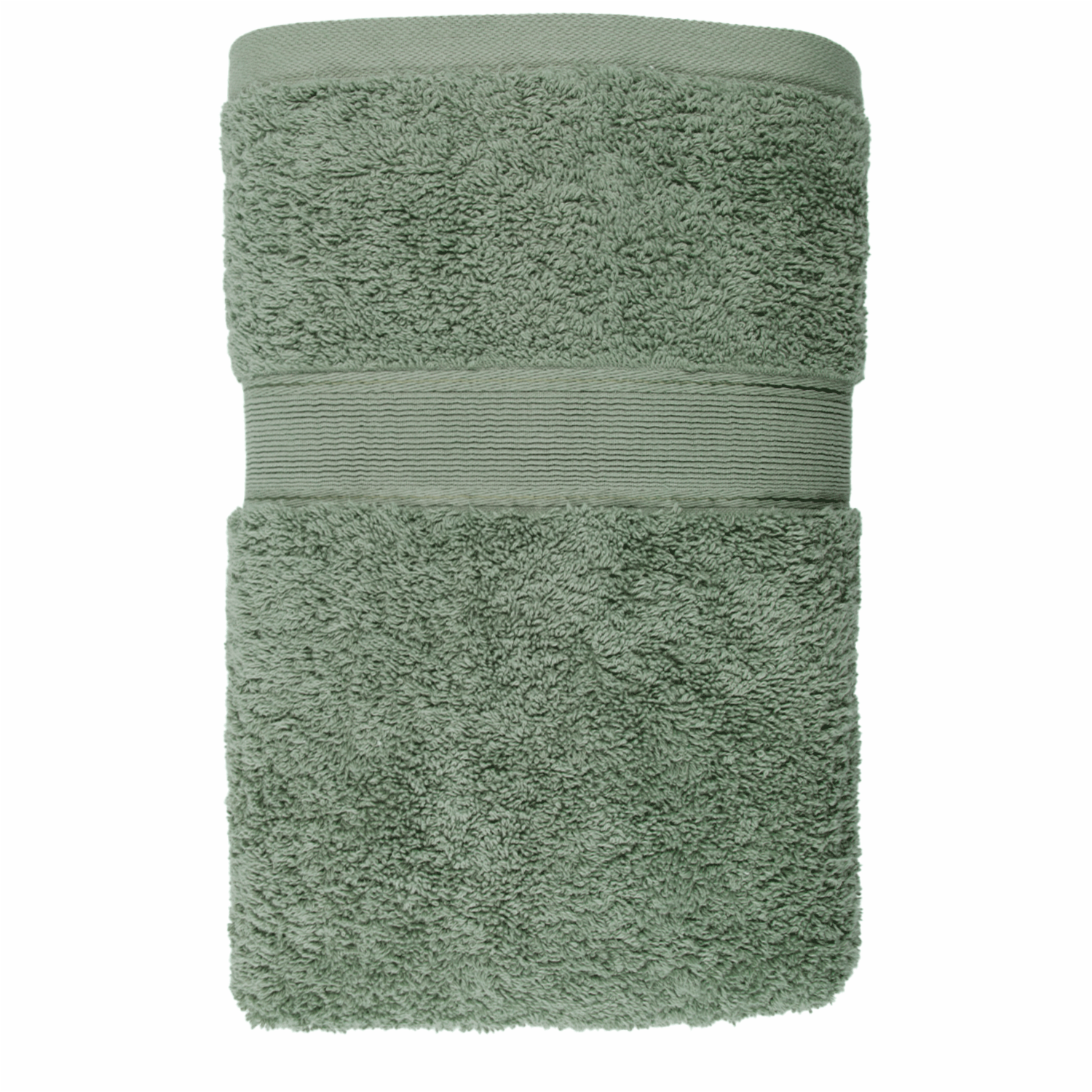 Toalla De Baño Verde Oliva 580 G/M² 100% Algodón SPRINGFIELD 140 X 70 Cm - Imagen 2