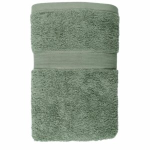 Toalla De Baño Verde Oliva 580 G/M² 100% Algodón SPRINGFIELD 140 X 70 Cm