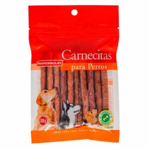 Snack Para Perros Carnecitas Para Toda Raza Y Edad SUPERMAXI 100 G