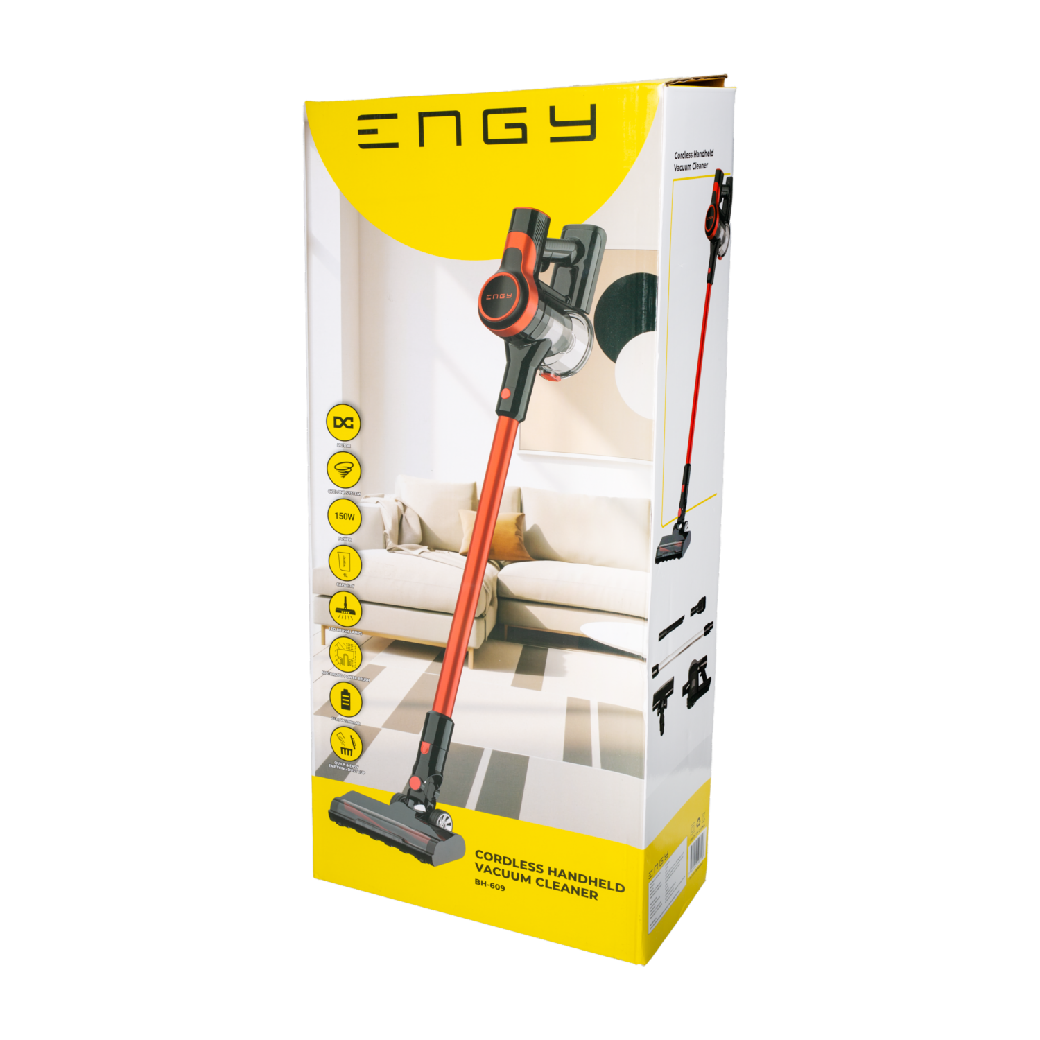 Aspiradora Filtro Epa ENGY BH-609