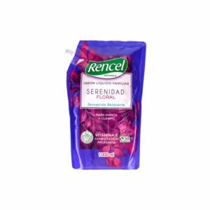 Jabón Antibacterial Serenidad Floral RENCEL 1000 Ml