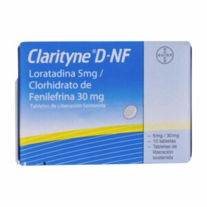 Descongestionante Nasal En Tabletas CLARITYNE 10 G