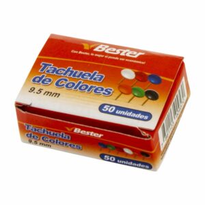 Tachuela De Colores BESTER X 50 Uds