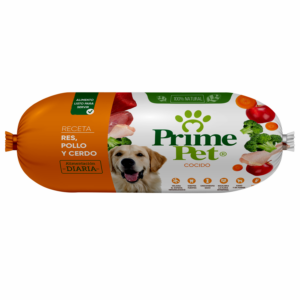 Alimento Para Perros Cocido Sabor A Res Pollo Y Cerdo PRIME PET 1 Kg