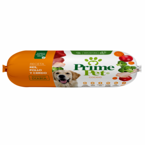 Alimento Para Perros Cocido Sabor A Res Pollo Y Cerdo PRIME PET 250 G