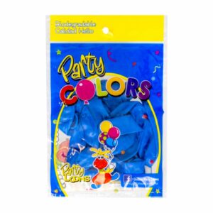 Globo N9 Azul PARTY COLORS X 10 Uds
