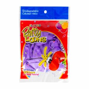 Globo N12 Lila PARTY COLORS X 10 Uds