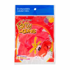 Globo N12 Rosa Neón PARTY COLORS X 10 Uds