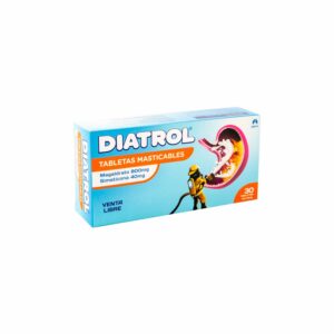 Antiácido Masticables Tabletas DIATROL 30 U