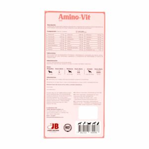 Reconstituyente Para Mascotas Oral Vitamínico AMINOVIT 150 Ml