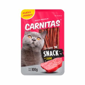 Snack Para Gatos De Carne CARNITAS 100 G