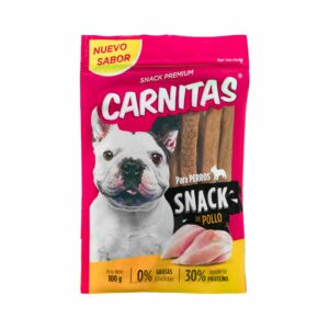Snack Para Perros De Pollo CARNITAS 100 G