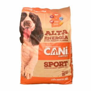 Alimento Para Perros Activos De Todas Las Razas Alta Energía Sport CANIMENTOS 15 Kg