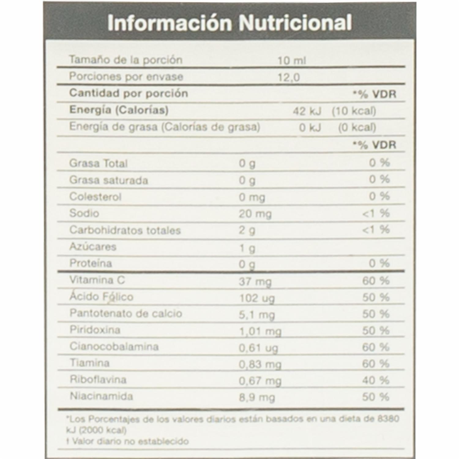 Complejo B NATURE'S GARDEN 120 ml - Imagen 2