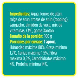 Alimento Húmedo Para Gatos De Atún PURE NATURE 85 G