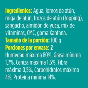 Alimento Húmedo Para Gatos De Atún PURE NATURE 156 G