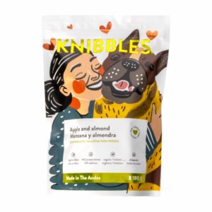 Galletas Para Perro De Manzana Y Almendra KNIBBLES 180 G