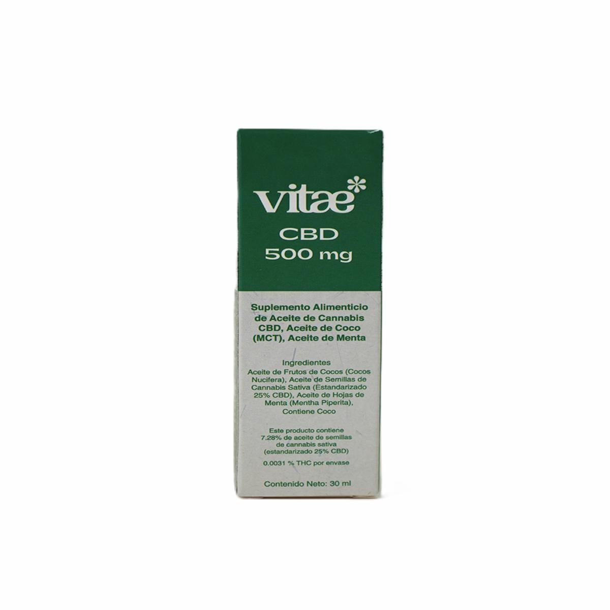 Aceite Con Cbd VITAE 30 Ml