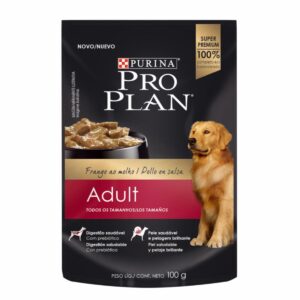 Alimento Húmedo Para Perros Adulto Sabor Pollo PURINA PRO PLAN 100 G