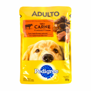 Alimento Para Perros Húmedo Adultos Sabor A Carne En Sobre PEDIGREE 100 G