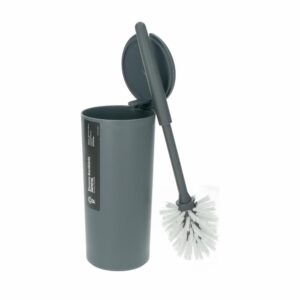 Escobillo De Baño Plástico Color Gris COZA 1 Pieza