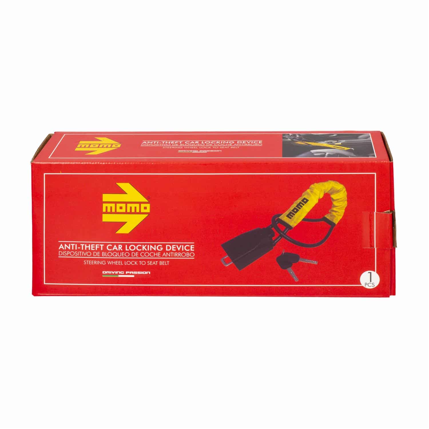 Candado De Volante Antirrobo MOMO Unidad - Imagen 2
