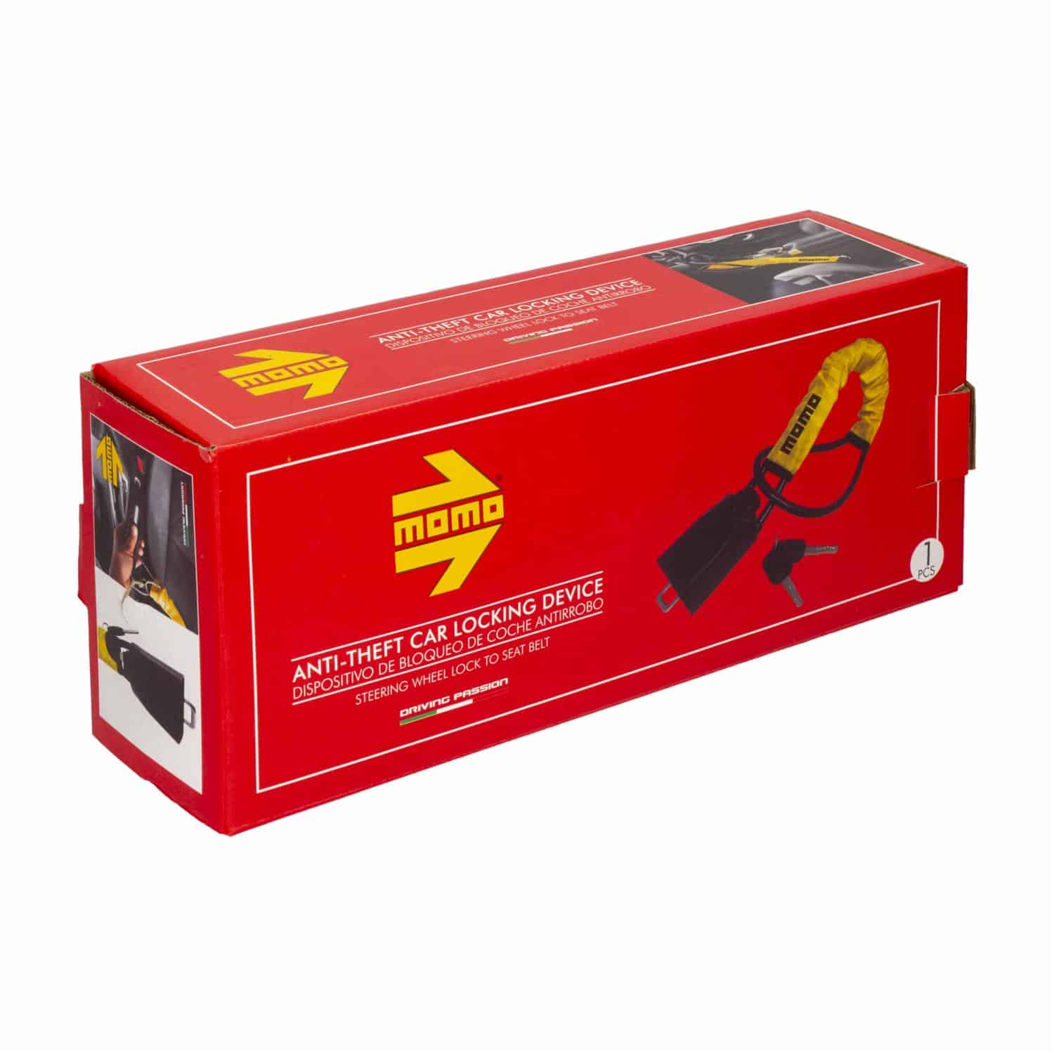 Candado De Volante Antirrobo MOMO Unidad - Imagen 4