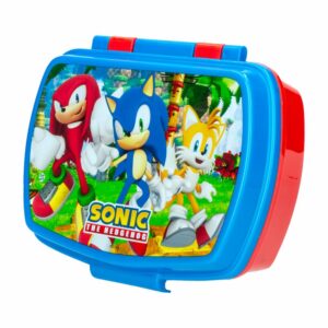 Porta Alimentos Infantil Diseño Sonic STOR 1 Pieza