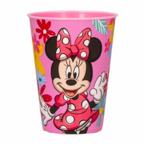 Vaso Con Tapa Infantil Diseño Minnie Mouse STOR 260 Ml