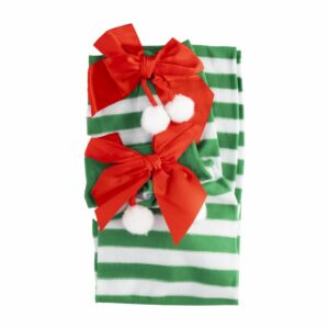 Disfraz De Medias Verde Con Blanco IMPORTADORA CUMPLEAÑOS 70 Cm