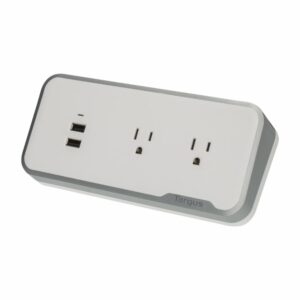 Protector De Corriente Blanco MIRA 2 USB