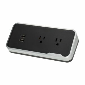 Protector De Corriente Gris MIRA 2 USB