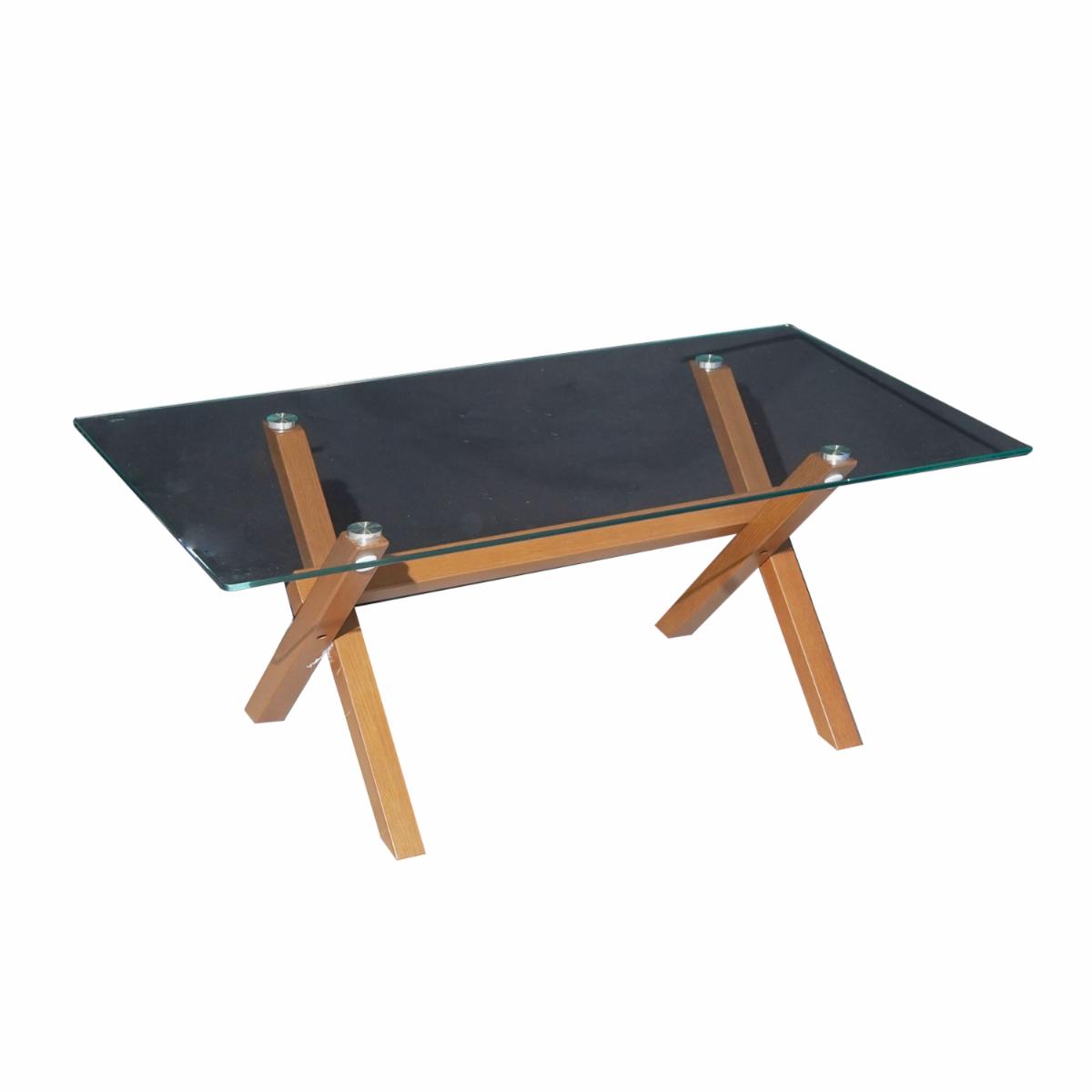Mesa De Centro De Vidrio HY MDF